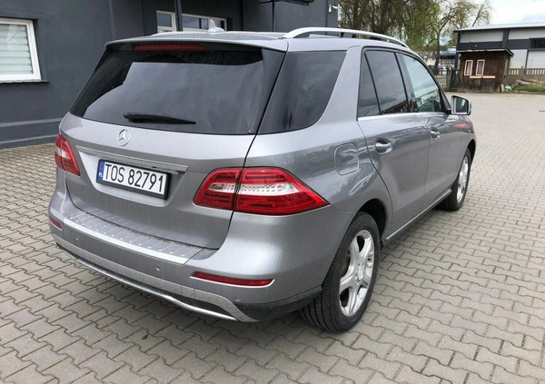 Mercedes-Benz ML cena 84900 przebieg: 160000, rok produkcji 2013 z Żywiec małe 67